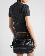 Prada Bonnie Medium Leather Handbag - Image 8